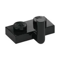 PLATE 1X2 W. VERTICAL SCHAFT