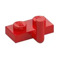 PLATE 1X2 W. VERTICAL SCHAFT