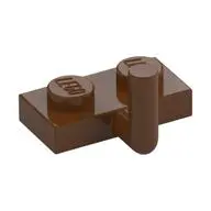 PLATE 1X2 W. VERTICAL SCHAFT