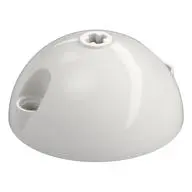 DOME 5X5X2.5, W/ CROSS HOLE