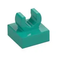 PLATE 1X1 W. UP RIGHT HOLDER