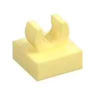 PLATE 1X1 W. UP RIGHT HOLDER