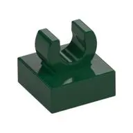 PLATE 1X1 W. UP RIGHT HOLDER