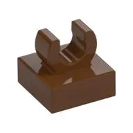 PLATE 1X1 W. UP RIGHT HOLDER