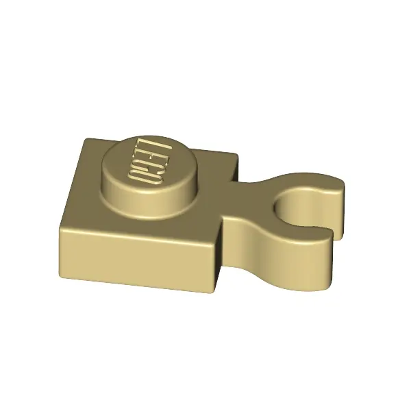 PLATE 1X1 W. HOLDER