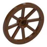 WHEEL WITH SPOKES Ø33.8