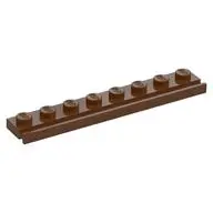 PLATE 1X8 WITH RAIL