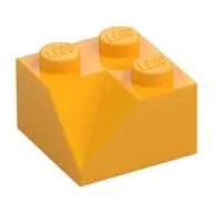 CORNER BRICK 2X2/45 DEG. INSIDE