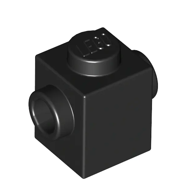 BRICK 1X1 W. 2 KNOBS
