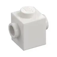 BRICK 1X1 W. 2 KNOBS
