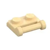 PLATE 1X2 W. STICK 3.18