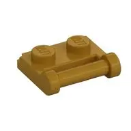 PLATE 1X2 W. STICK 3.18