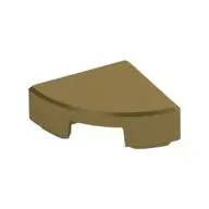 1/4 CIRCLE TILE 1X1, NO. 1000