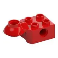 BRICK 2X2 Ø4.85 HORIZ. SNAP