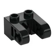 BRICK 2X1, DIA. 4.9 HOLE, W/ HALF BEAM