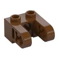 BRICK 2X1, DIA. 4.9 HOLE, W/ HALF BEAM