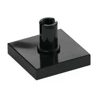 PLATE 2X2 W. VERTICAL SNAP