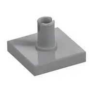 PLATE 2X2 W. VERTICAL SNAP