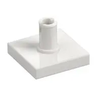 PLATE 2X2 W. VERTICAL SNAP