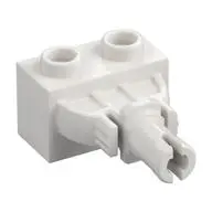 BRICK 1X2, W/ 4.85 BUSH W/ CLICK, NO. 1