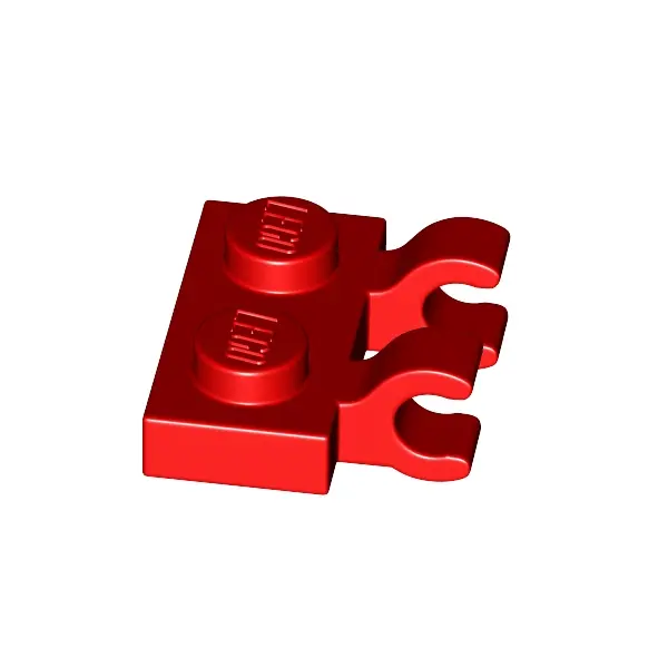 PLATE 1X2 W/HOLDER, VERTICAL