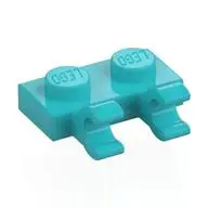 PLATE 1X2 W/HOLDER, VERTICAL