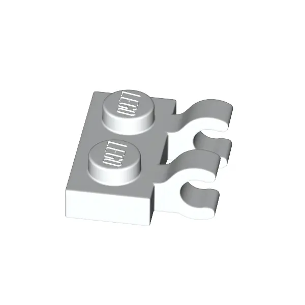 PLATE 1X2 W/HOLDER, VERTICAL