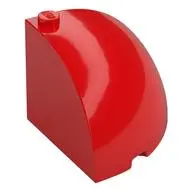 1/4 SPHERE 4X4X2 2/3, W/ KNOB