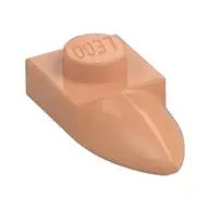 PLATE 1X1 W/TOOTH