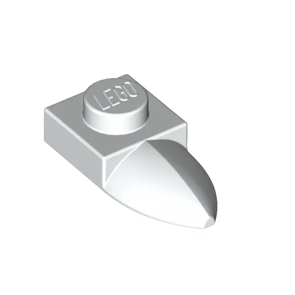 PLATE 1X1 W/TOOTH