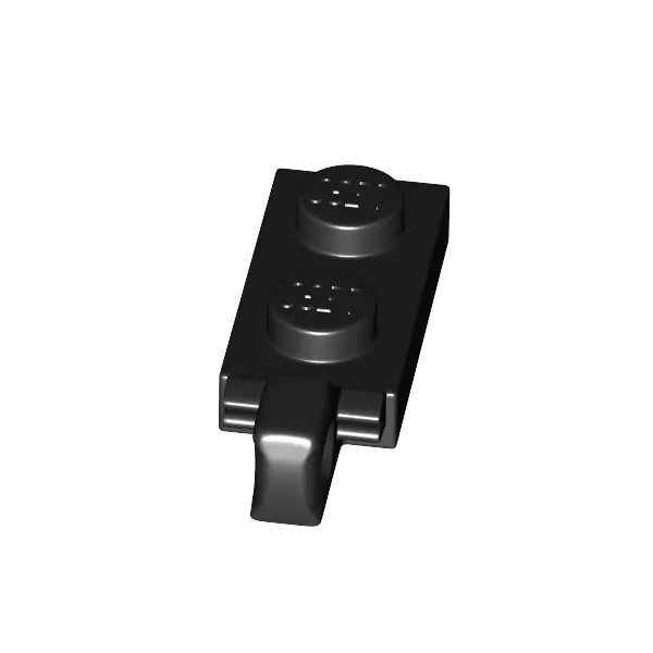 PLATE 1X2 W/STUB VERTICAL/END