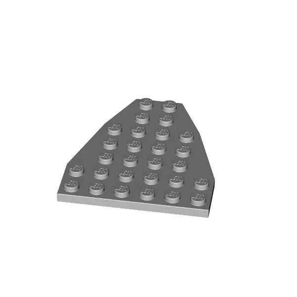 STEM PLATE 7X6 W/COR.