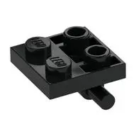 PLATE 2X2 W/ HOR. 3.2 SHAFT