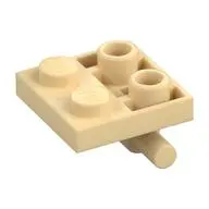 PLATE 2X2 W/ HOR. 3.2 SHAFT
