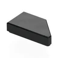 TILE 1X2, DEG. 45, CUT, LEFT