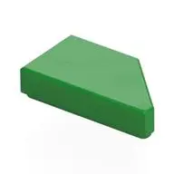 TILE 1X2, DEG. 45, CUT, LEFT