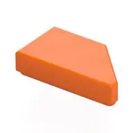 TILE 1X2, DEG. 45, CUT, LEFT