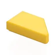 TILE 1X2, DEG. 45, CUT, LEFT