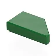 TILE 1X2, DEG. 45, CUT, LEFT