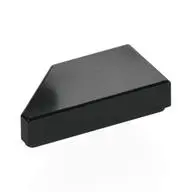 TILE 1X2, DEG. 45, CUT, RIGHT