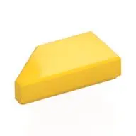 TILE 1X2, DEG. 45, CUT, RIGHT
