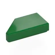 TILE 1X2, DEG. 45, CUT, RIGHT