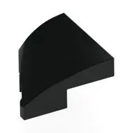 PLATE 2X2X2/3, HALF BOW W/ CUT, RIGHT