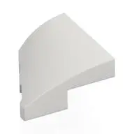 PLATE 2X2X2/3, HALF BOW W/ CUT, RIGHT