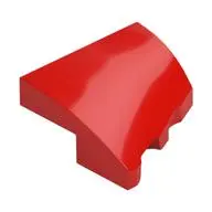 PLATE 2X2X2/3, HALF BOW, W/ CUT, LEFT