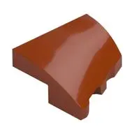 PLATE 2X2X2/3, HALF BOW, W/ CUT, LEFT