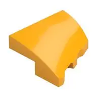 PLATE 2X2X2/3, HALF BOW, W/ CUT, LEFT