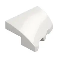 PLATE 2X2X2/3, HALF BOW, W/ CUT, LEFT