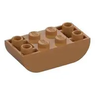 BRICK 2X4, INVERTED, OUTSIDE BOW