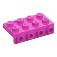 PLATE 2X4, W/ 1.5 PLATE 1X4, DOWNWARDS